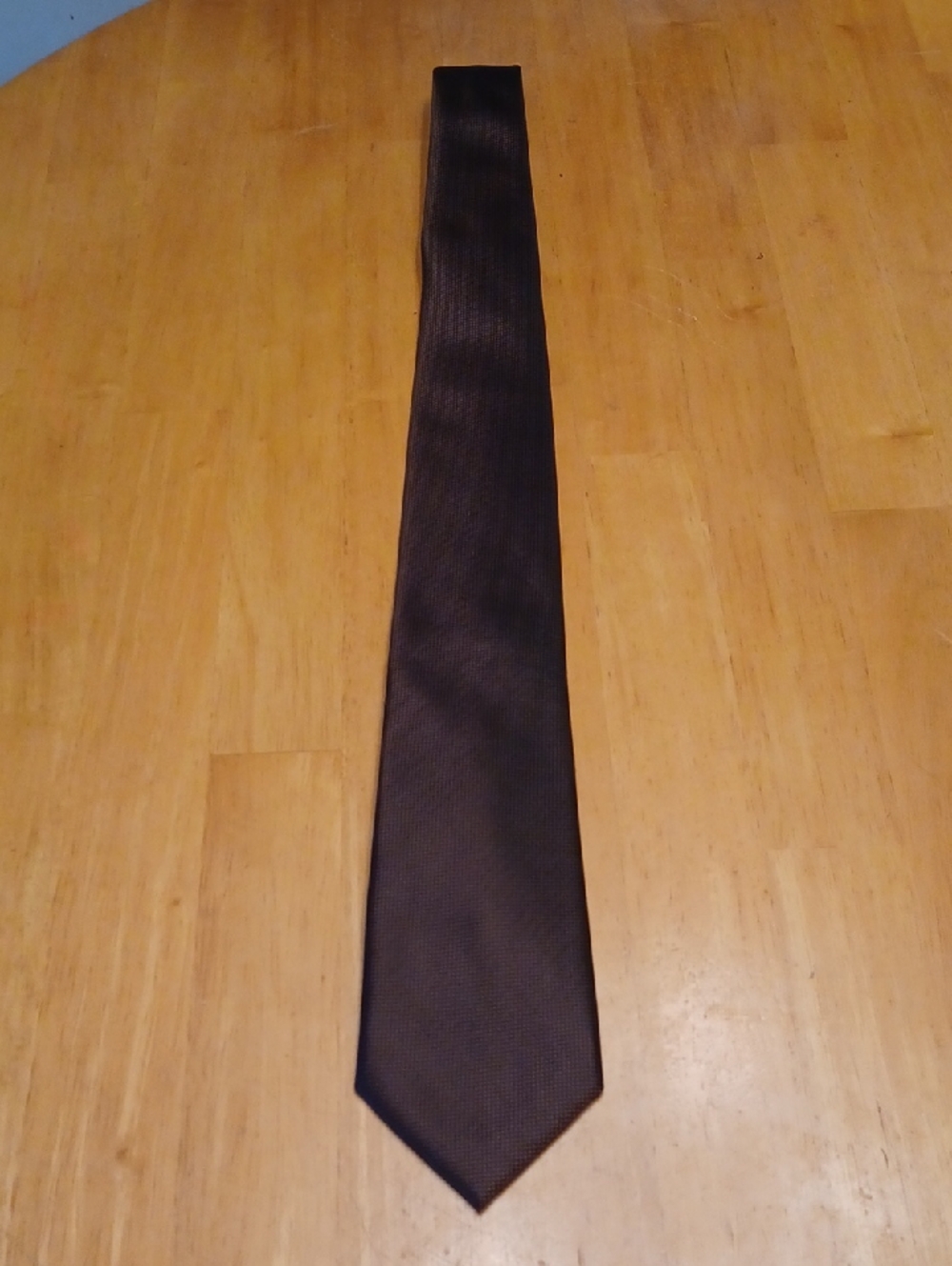 Countess Mara Classic Solid Brown Tie